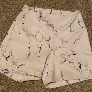 Buffbunny marble shorts